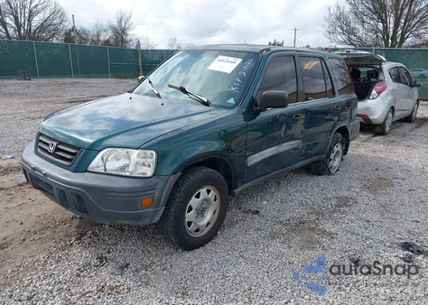 1999 Honda Cr-V Lx из США, поврежденный, VIN JHLRD1846XC065004